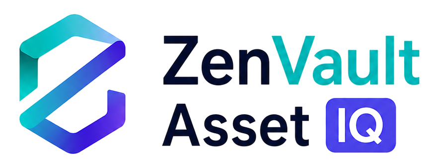 ZenVault AssetIQ Logo